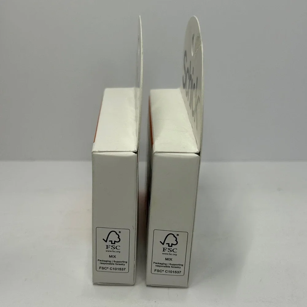 Schick Quattro Titanium 4 Blade Razor Refills 2 Packs of 2 Cartridges Total 4